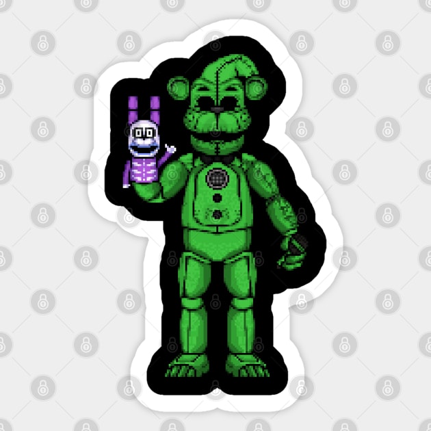 Funtime Oggie Sticker by Theholidayking